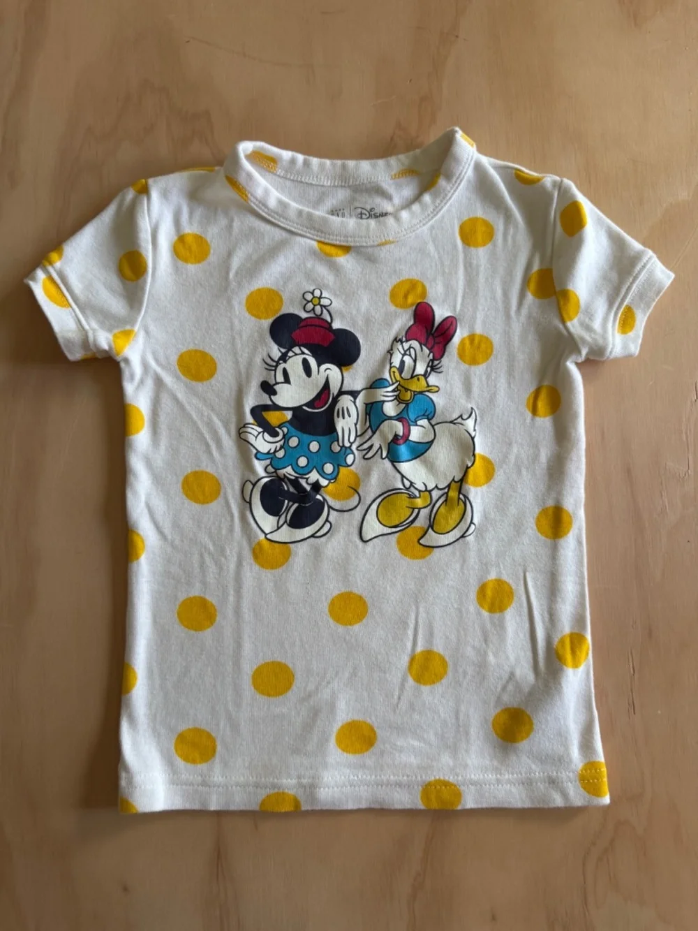 Gap x Minnie Mouse + Daisy Duck shortie pjs • size 4 little kid • organic cotton